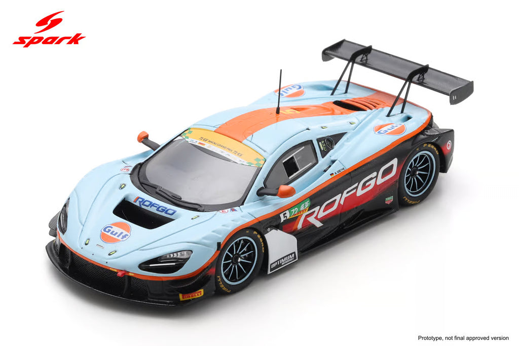 Pre-Order - McLaren 720S GT3 (Evo) No.5 Optimum Motorsport Macau GT Cup - FIA GT World Cup 2025 Benjamin GOETHE, Limityed 300