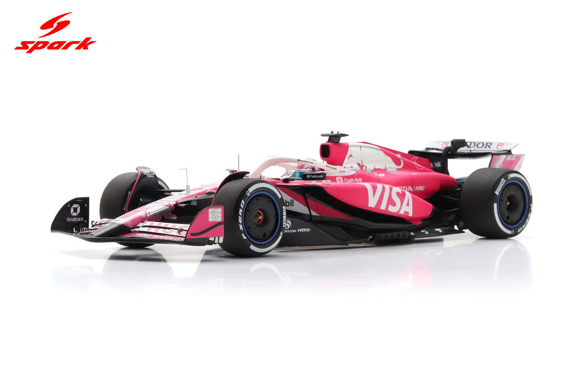 Pre-Order - Racing Bulls VCARB 02 No.6 Visa Cash App Racing Bulls Formula One Team Miami GP 2025 Isack Hadjar 1:18