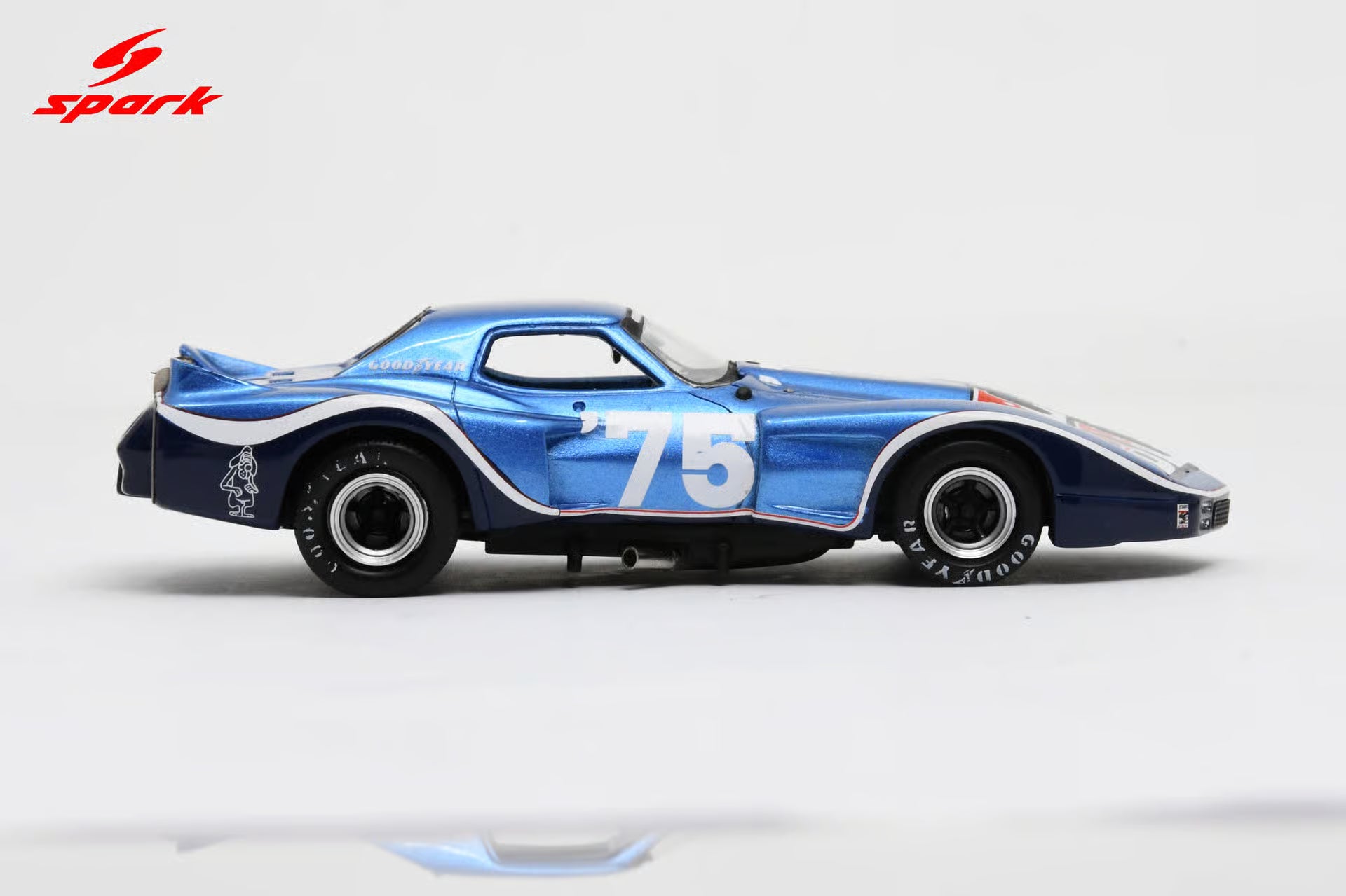 Corvette Greenwood No.75 Road America 1975 John Greenwood Limited 500 1:43