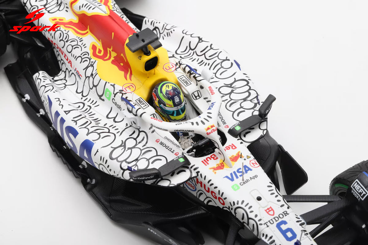 Pre-Order - Racing Bulls VCARB 02 No.6 Visa Cash App Racing Bulls Formula One Team British GP 2025 Isack Hadjar 1:18