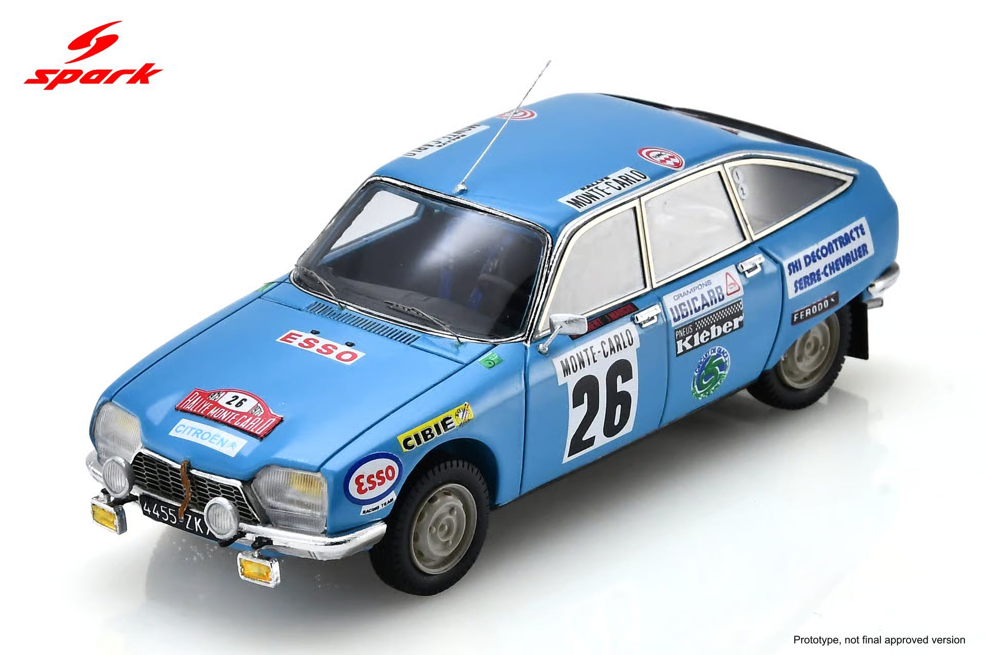 Pre-Order Citroën GS No.26 13th Monte Carlo Rally 1975 C. Laurent - J. Marche