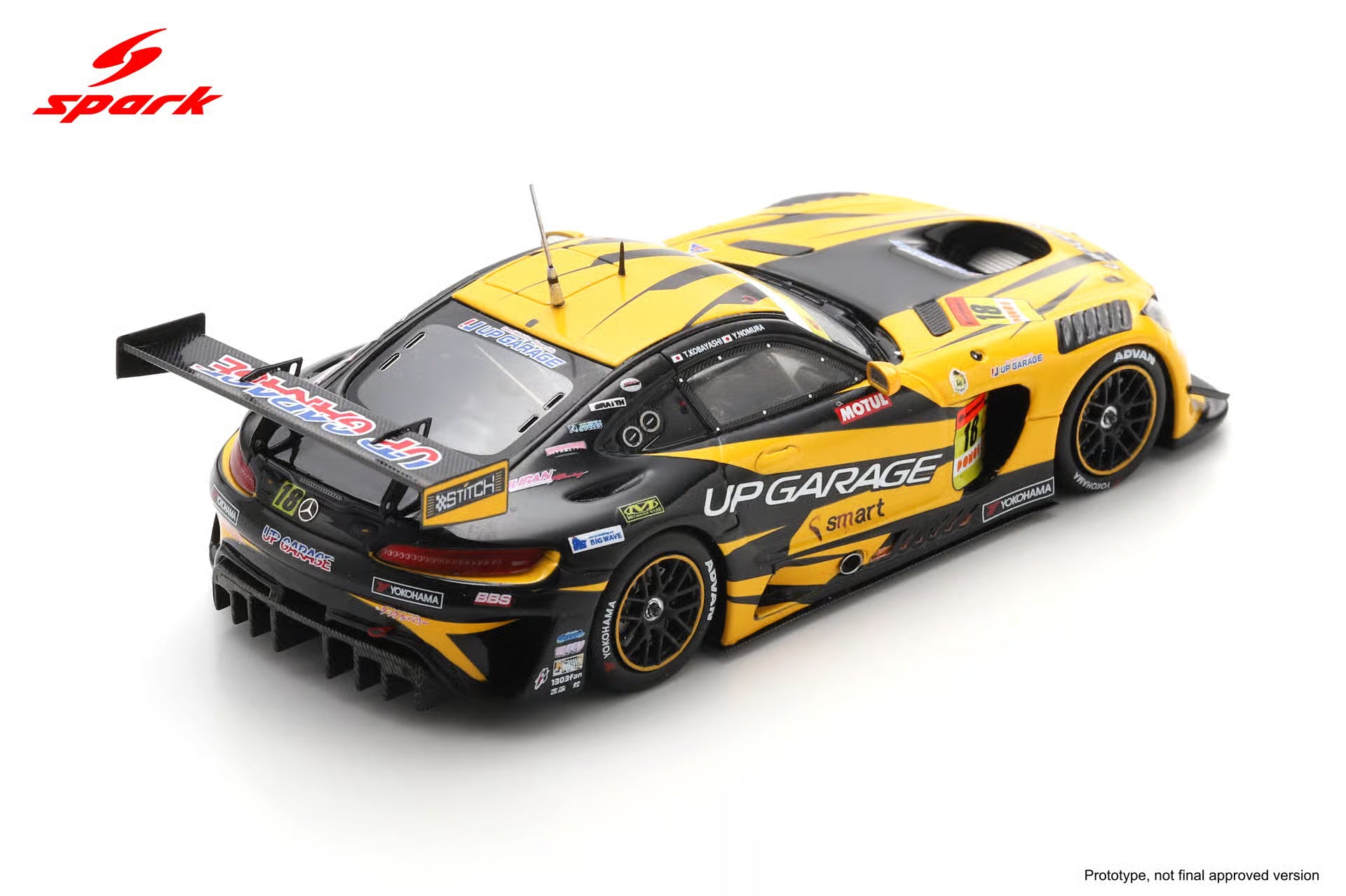 Pre-Order - UPGARAGE AMG GT3 TEAM UPGARAGE No.18 GT300 SUPER GT 2026 T. Kobayashi - K. Shimbara