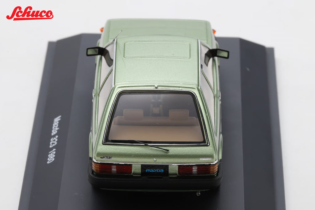 Mazda 323 light met green (Euro version) 1:43