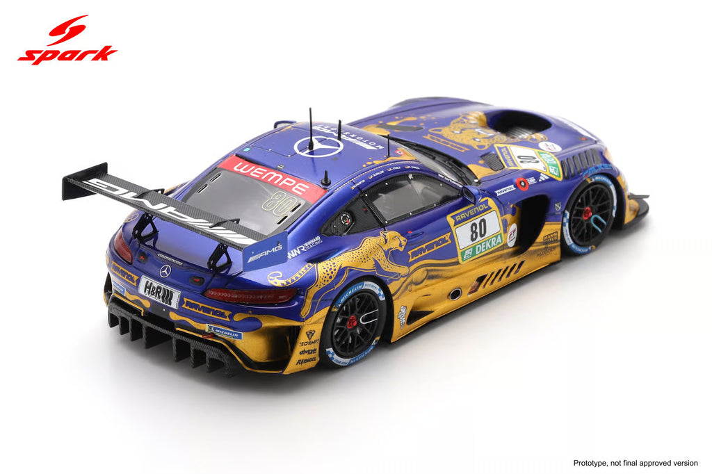 Pre-Order Mercedes-AMG GT3 No.80 Mercedes-AMG Team RAVENOL Winner 24H Nürburgring 2026 M. Engel - L. Stolz - F. Schiller - M. Martin Limited 1000 1:43