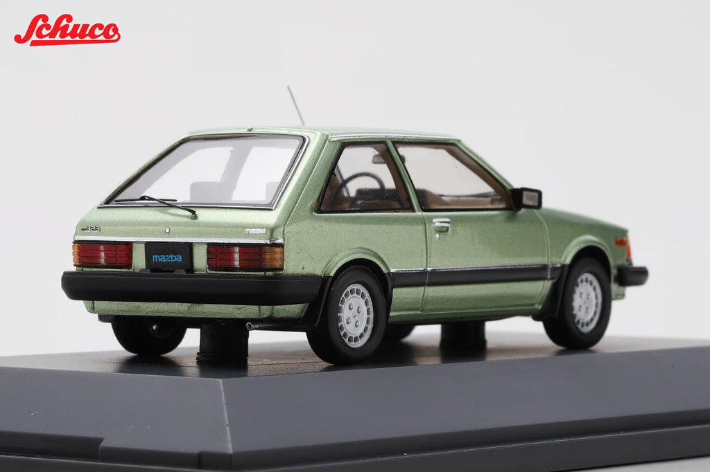 Mazda 323 light met green (Euro version) 1:43