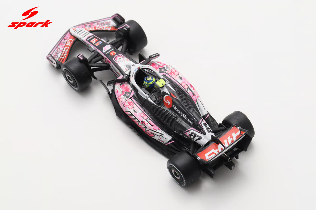 Pre-Order Haas VF-25 No.87 MoneyGram Haas F1 Team Japanese GP 2025 Oliver Bearman 1:64