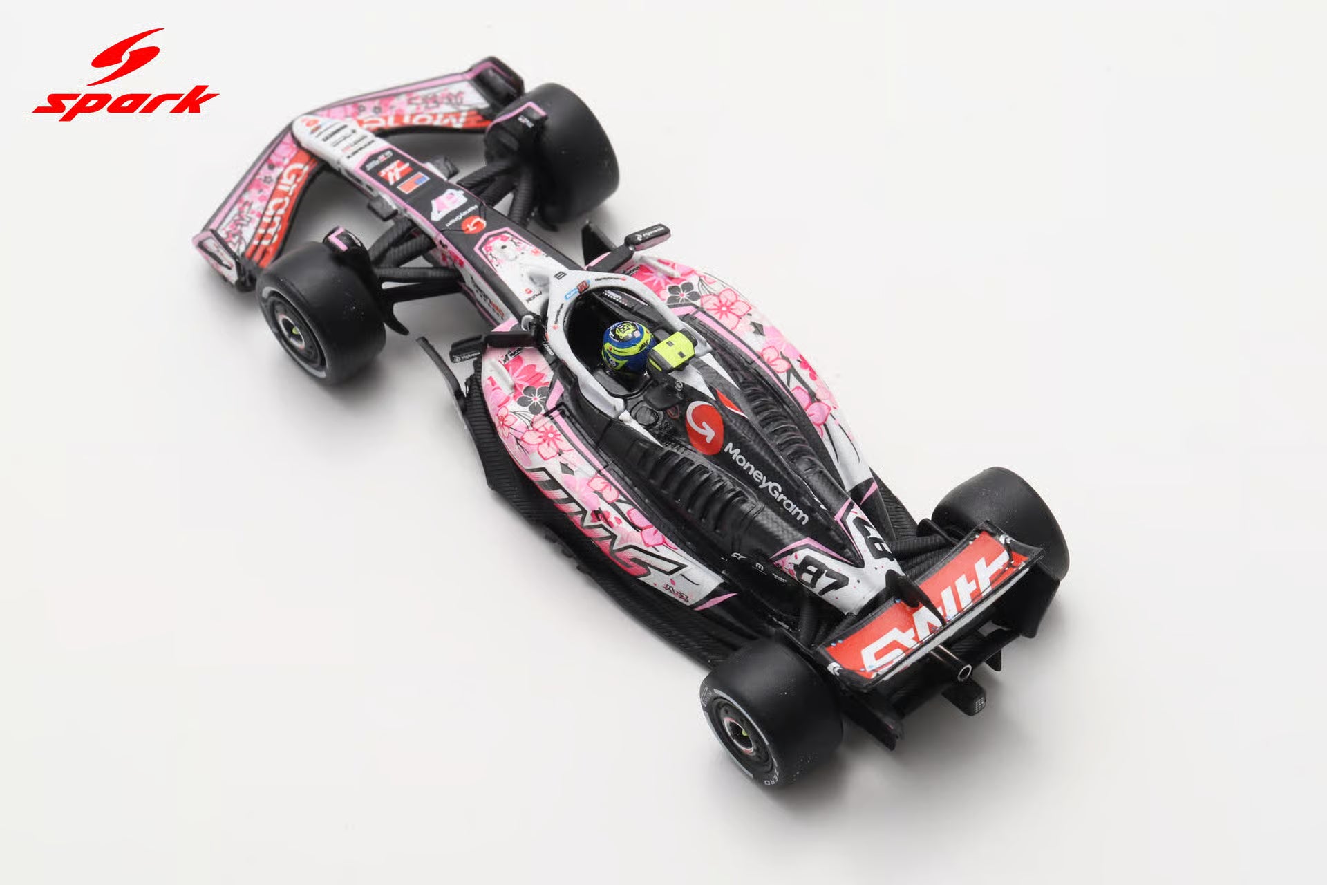 Pre-Order Haas VF-25 No.87 MoneyGram Haas F1 Team Japanese GP 2025 Oliver Bearman 1:64