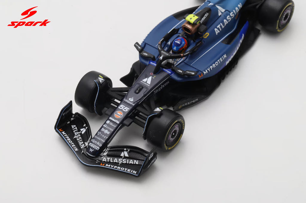 Williams FW47 No.55 Williams Racing Chinese GP 2025 Carlos Sainz 1:64