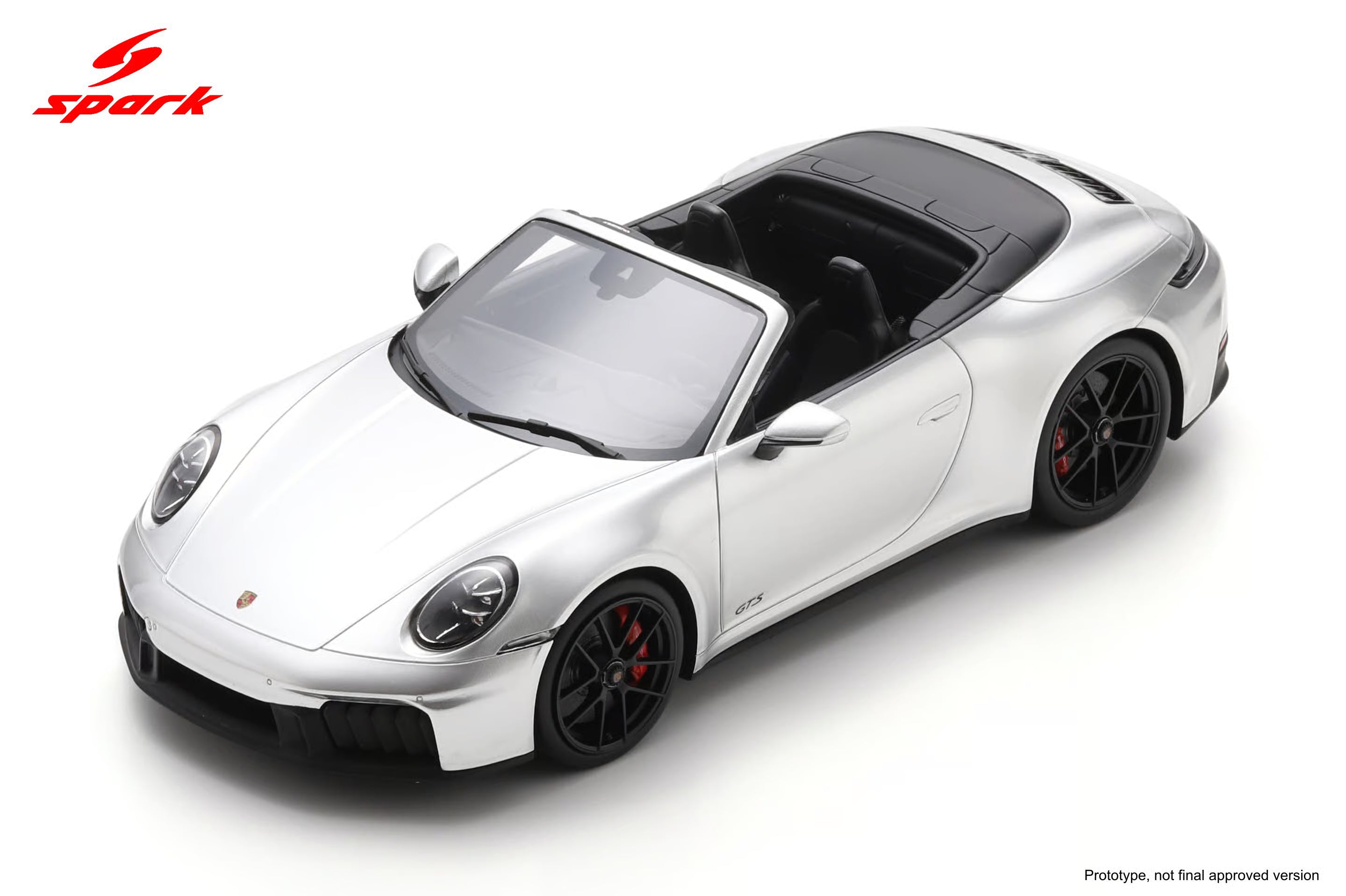 Pre-Order Porsche 911 Carrera 4 GTS Cabriolet  (992.2) - Ice Grey Metallic