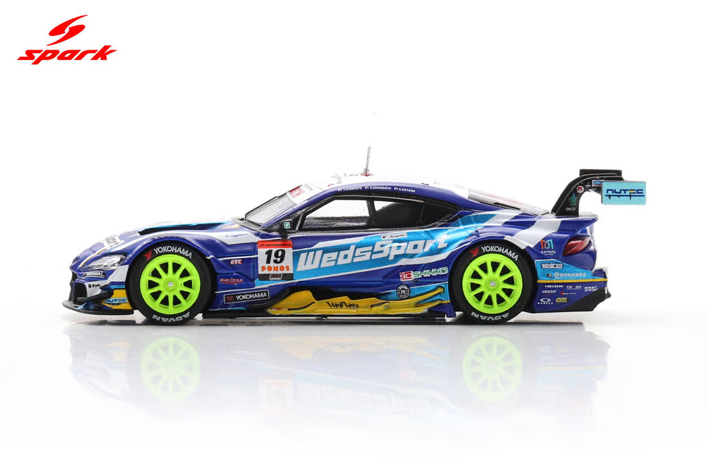 WedsSport ADVAN GR Supra TGR TEAM WedsSport BANDOH No.19 GT500 SUPER GT 2025 Y. Kunimoto - S. Sakaguchi
