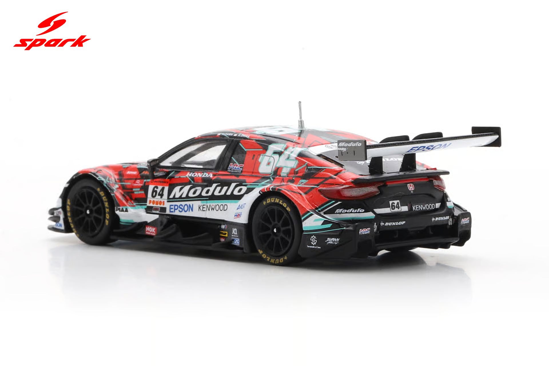 Pre-Order Modulo CIVIC TYPE R-GT Modulo Nakajima Racing No.64 GT500 SUPER GT 2025 T. Izawa - R. Okusa
