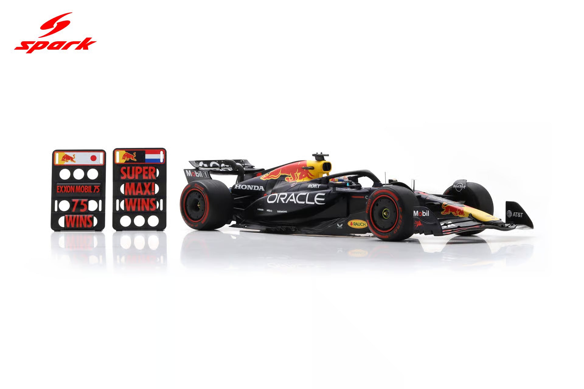 Pre-Order Red Bull Racing RB21 No.1 Oracle Red Bull Racing Winner US GP 2025 Max Verstappen 1:18