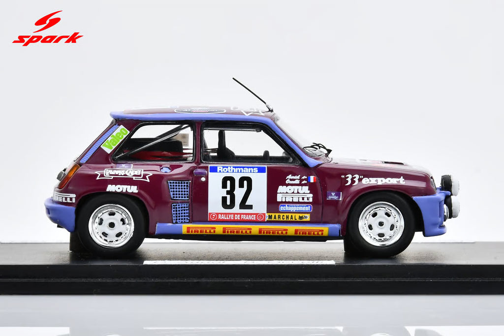 Pre-Order - Renault 5 Turbo No.32 Tour de Corse 1984 Limited 300 1:43