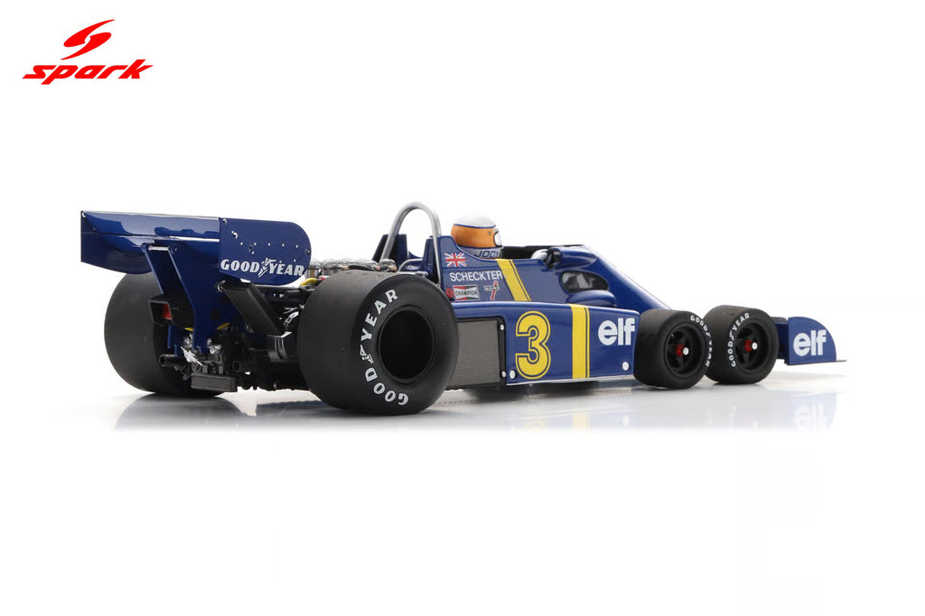 Pre-Order Tyrrell P34 No.3 Winner Sweden GP 1976 Jody Scheckter 1:18