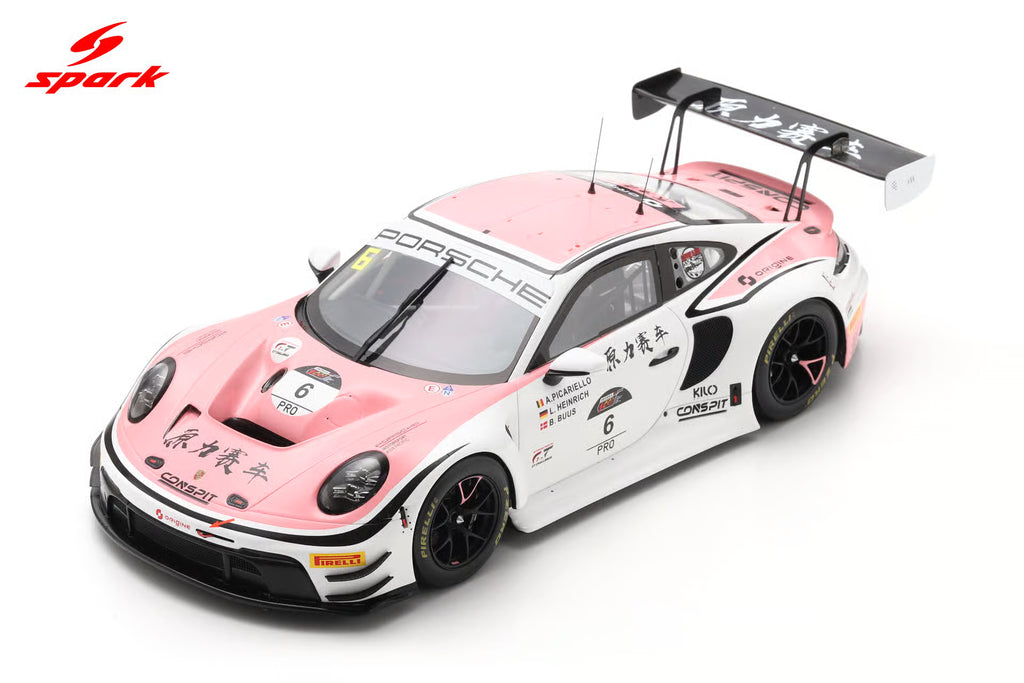 Pre-Order Porsche 911 GT3 R No.6 Origine Motorsport 5th Suzuka 1000km 2025 L. Heinrich - A. Picariello - B. Buus Limited 300 1:18