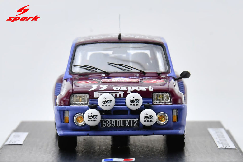 Pre-Order - Renault 5 Turbo No.32 Tour de Corse 1984 Limited 300 1:43