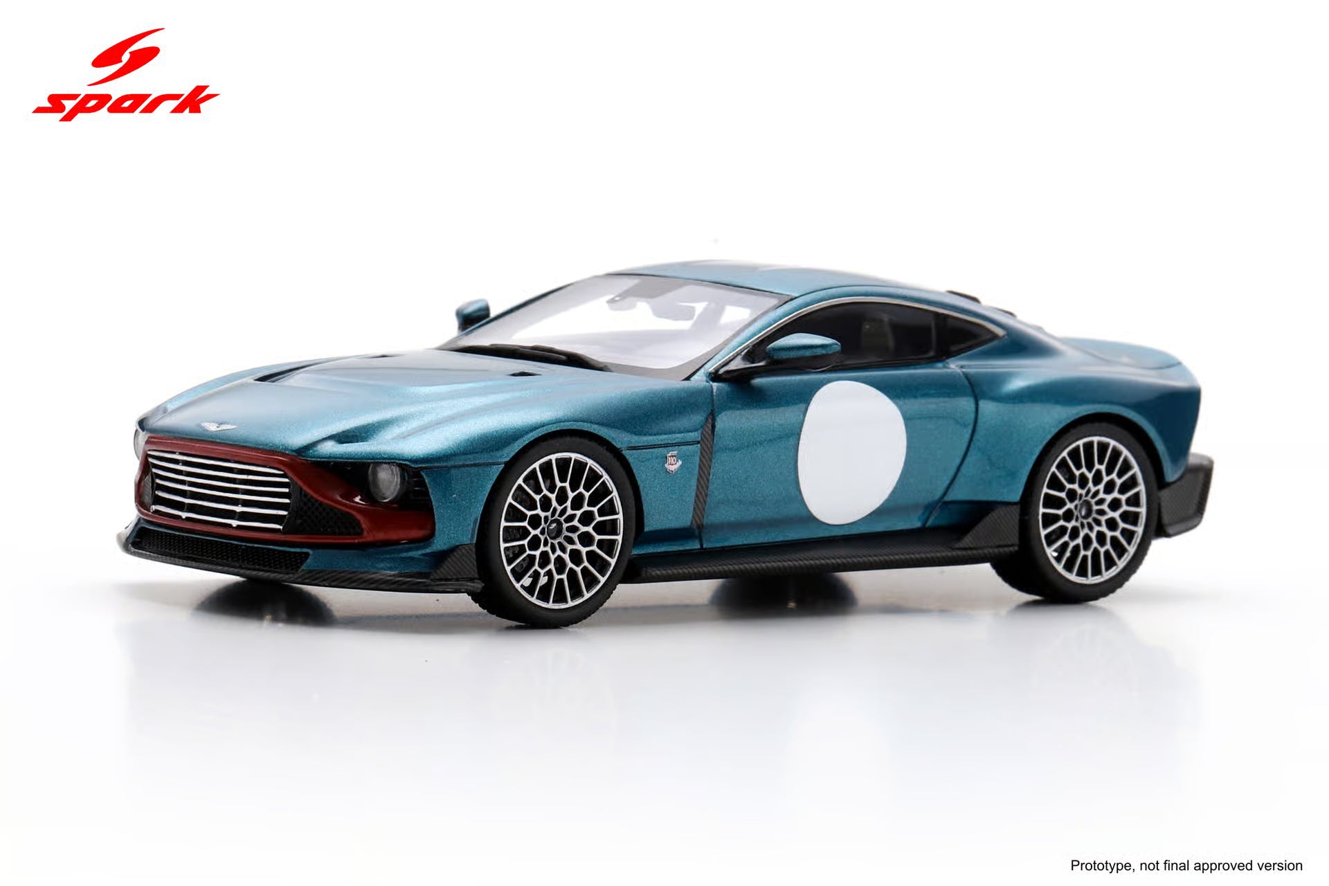 Aston Martin Valour Green with Red Lip (SF) 1:43 Scale Model Car | Limited Edition