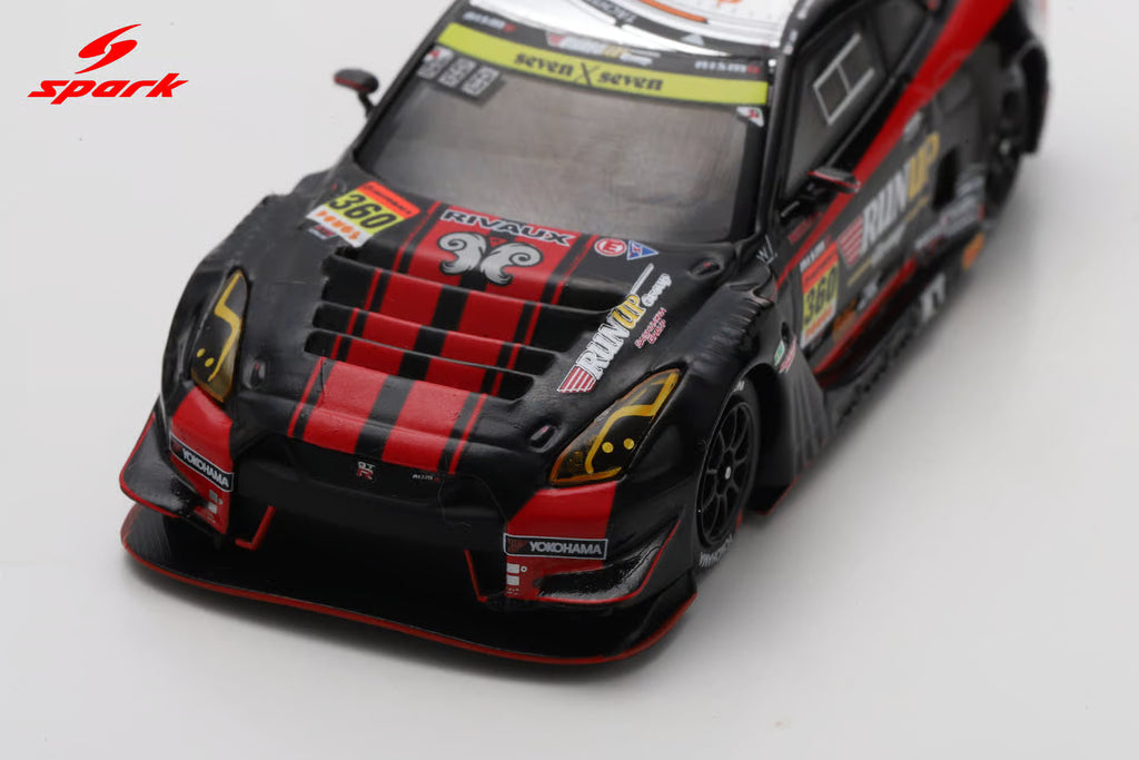 RUNUP RIVAUX GT-R TOMEI SPORTS No.360 GT300 SUPER GT 2025 T. Aoki - R. Arakawa 1:64
