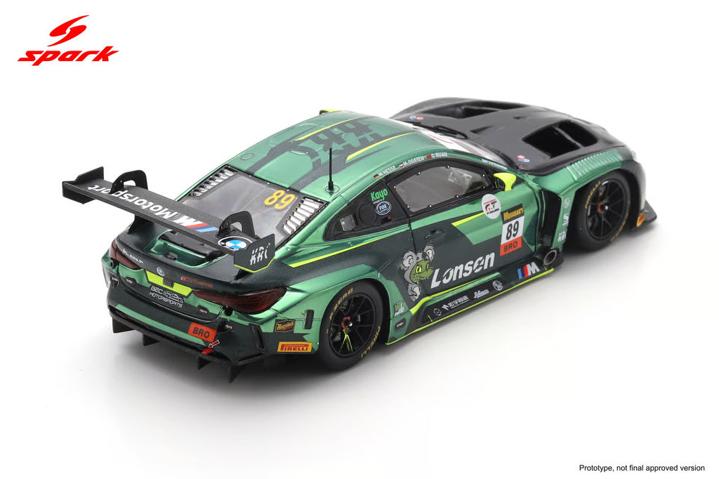Pre-Order BMW M4 GT3 EVO No.89 Team KRC Bathurst 12H 2026 M. Hesse - M. Oosten - C. Ruan Limited 300 1:43