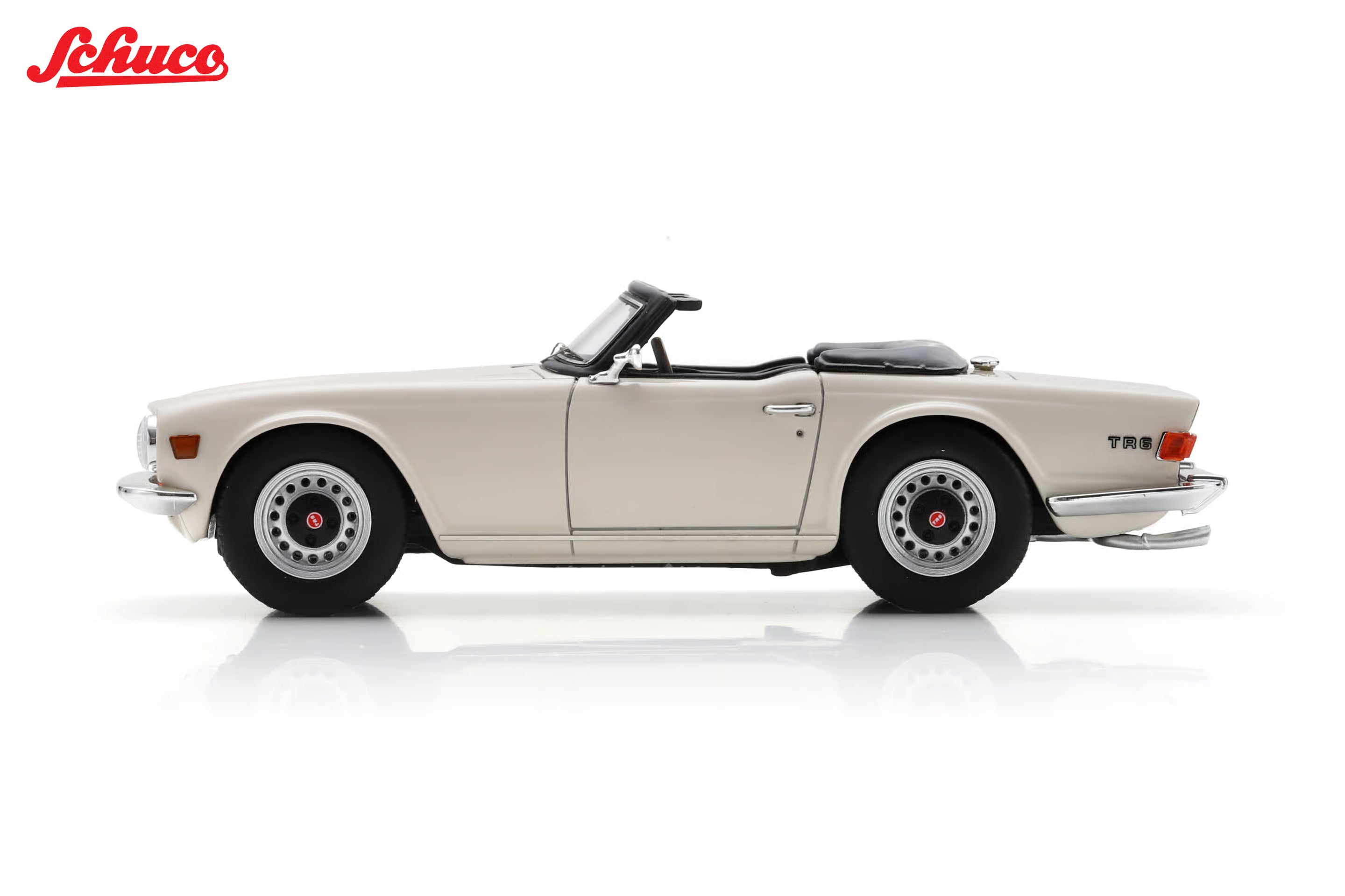 Triumph TR6 with opened softtop 1:43