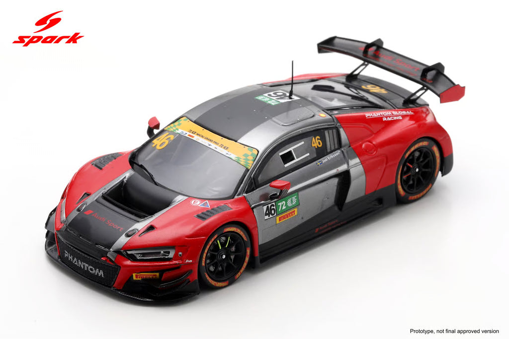 Pre-Order - Audi R8 LMS GT3 (Evo II) No.46 Audi Sport Asia Team Phantom Macau GT Cup - FIA GT World Cup 2025  Joel ERIKSSON, Limited 300
