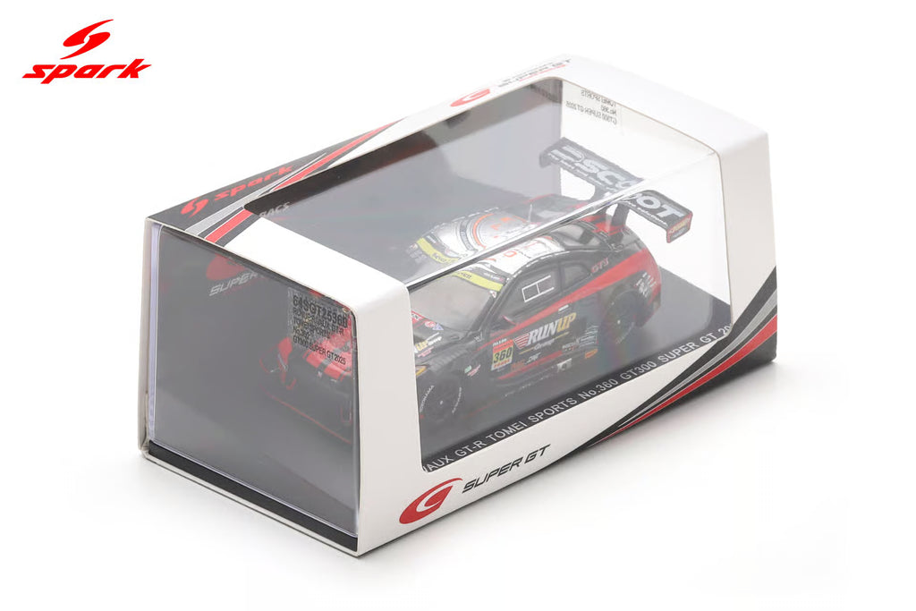 RUNUP RIVAUX GT-R TOMEI SPORTS No.360 GT300 SUPER GT 2025 T. Aoki - R. Arakawa 1:64