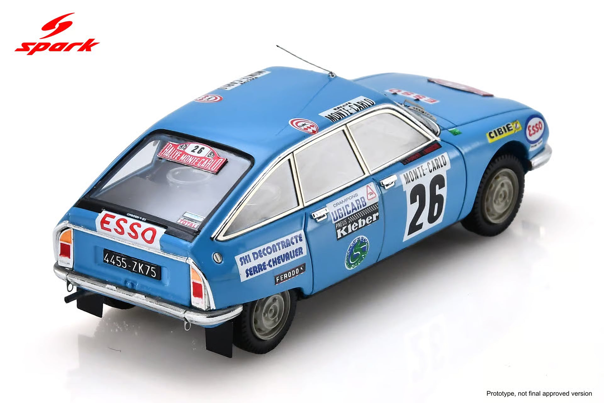 Pre-Order Citroën GS No.26 13th Monte Carlo Rally 1975 C. Laurent - J. Marche