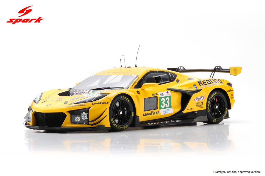 Pre-Order Corvette Z06 LMGT3.R No.33 TF SPORT Winner LMGT3 class Le Mans 24H 2026 B. Keating – J. Edgar – N. Catsburg