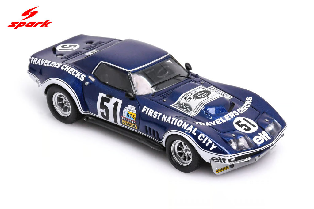 Chevrolet Corvette C3 No.51 18th 24H Le Mans 1974 H. Greder - M-C. Beaumont 1:43