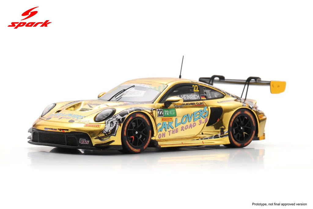 Pre-Order - Porsche 911 GT3 R (992) No.22 SCHUMACHER CLRT 3rd Macau GT Cup - FIA GT World Cup 2025 Laurin HEINRICH