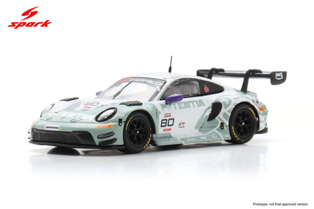 Pre-Order Porsche 911 GT3 R (992) EVO No.80 Lionspeed GP Winner 24H Spa 2026 B. Buus - T. Preining - R. Feller 1:64