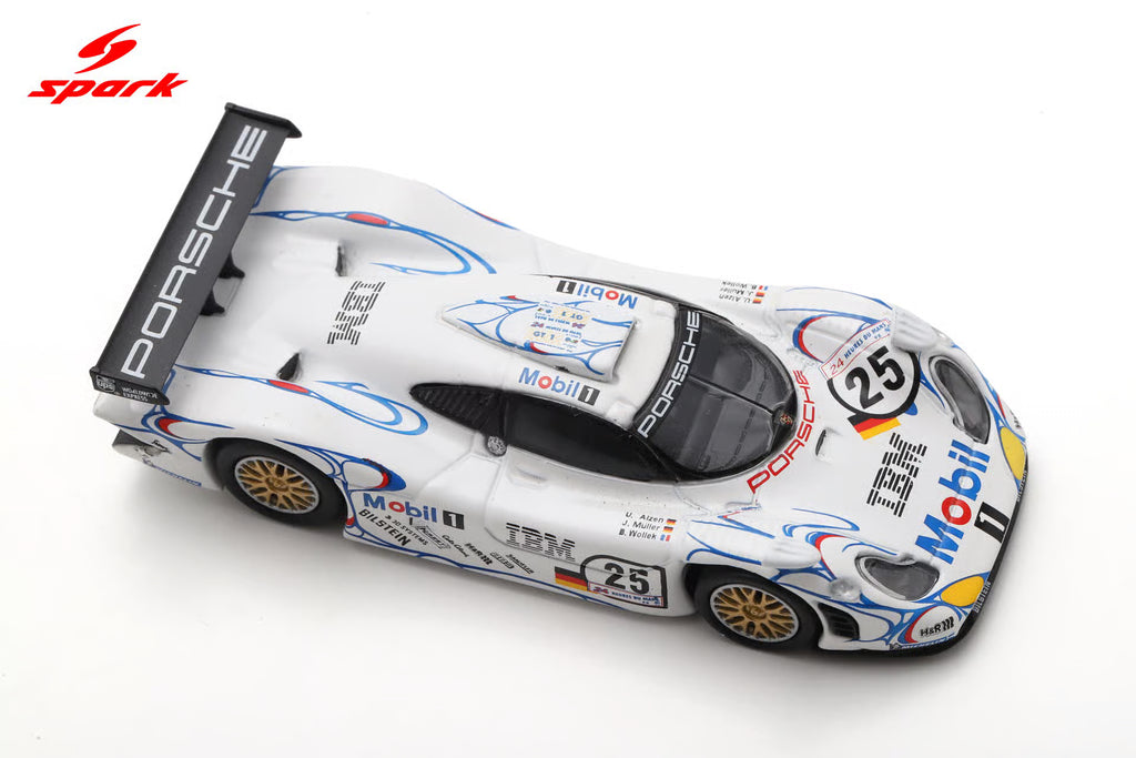 Pre-Order Porsche 911 GT1 No.25 2nd Le Mans 24H 1998  B. Wollek - J. Muller - U. Alzen