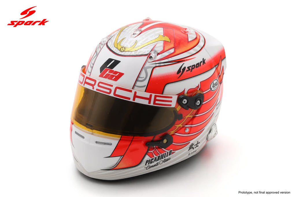 Pre-Order Alessio Picariello – Bushi Rex - Suzuka 1000km 2026 Helmet 1:5 Scale