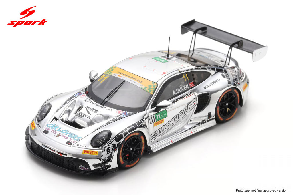 Pre-Order - Porsche 911 GT3 R (992) No.11 SCHUMACHER CLRT  Macau GT Cup - FIA GT World Cup 2025 Ayhancan GÜ VEN