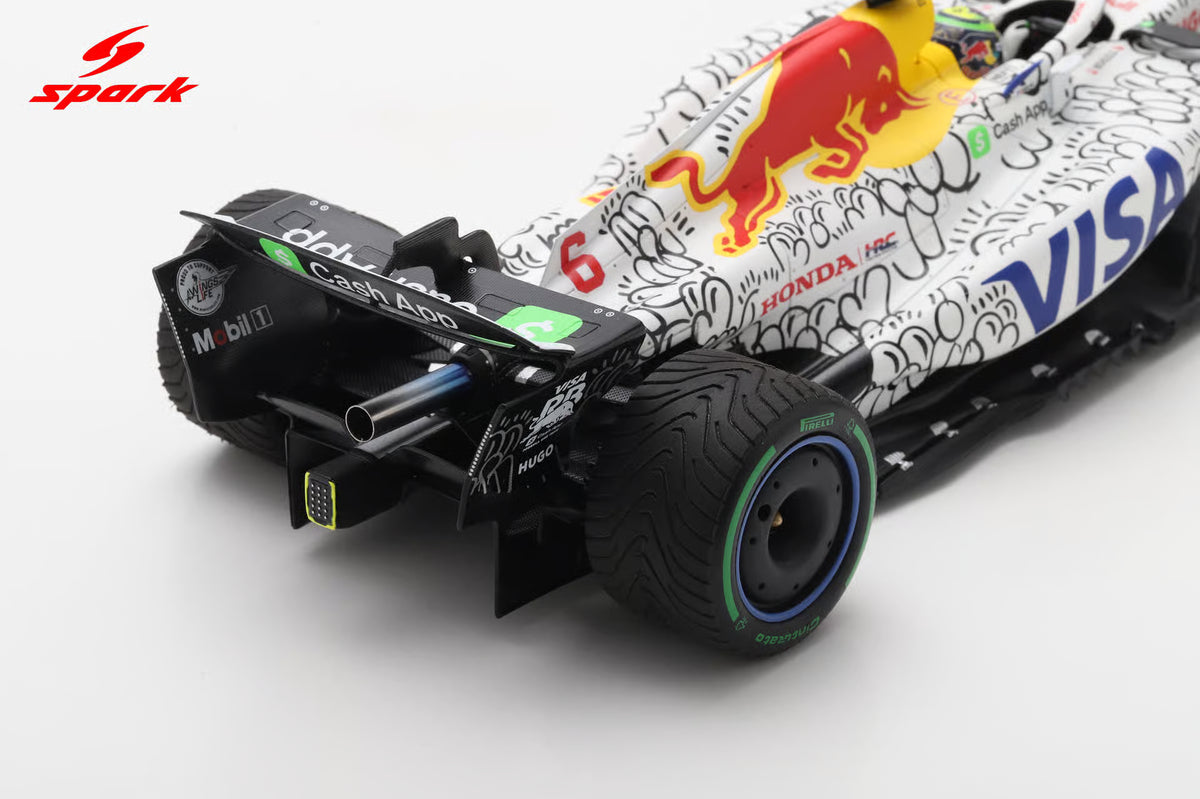 Pre-Order - Racing Bulls VCARB 02 No.6 Visa Cash App Racing Bulls Formula One Team British GP 2025 Isack Hadjar 1:18
