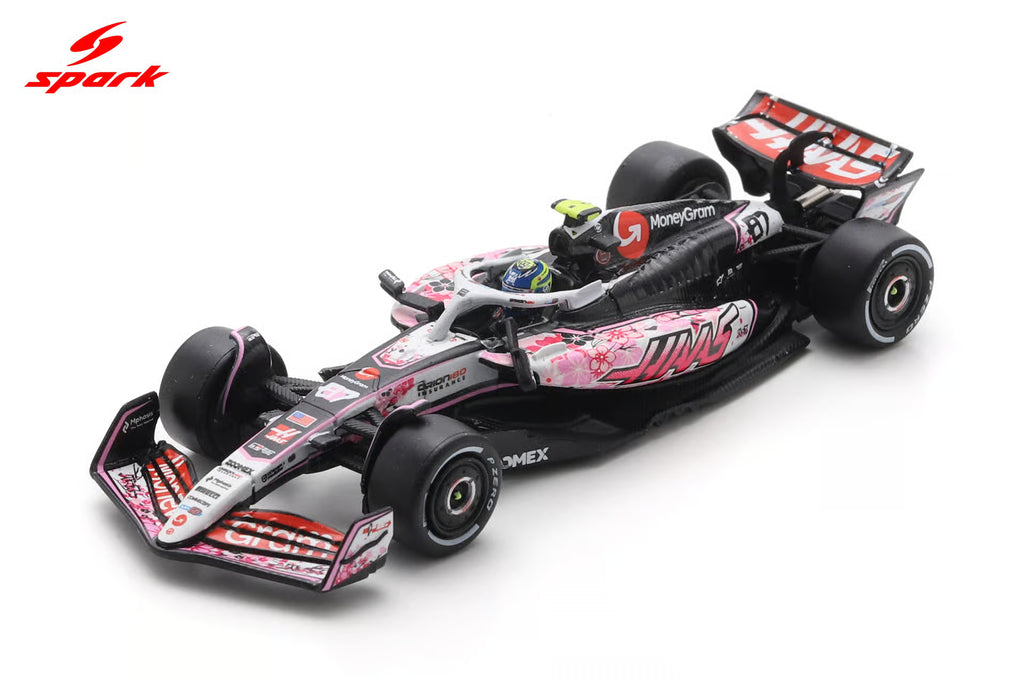 Pre-Order Haas VF-25 No.87 MoneyGram Haas F1 Team Japanese GP 2025 Oliver Bearman 1:64