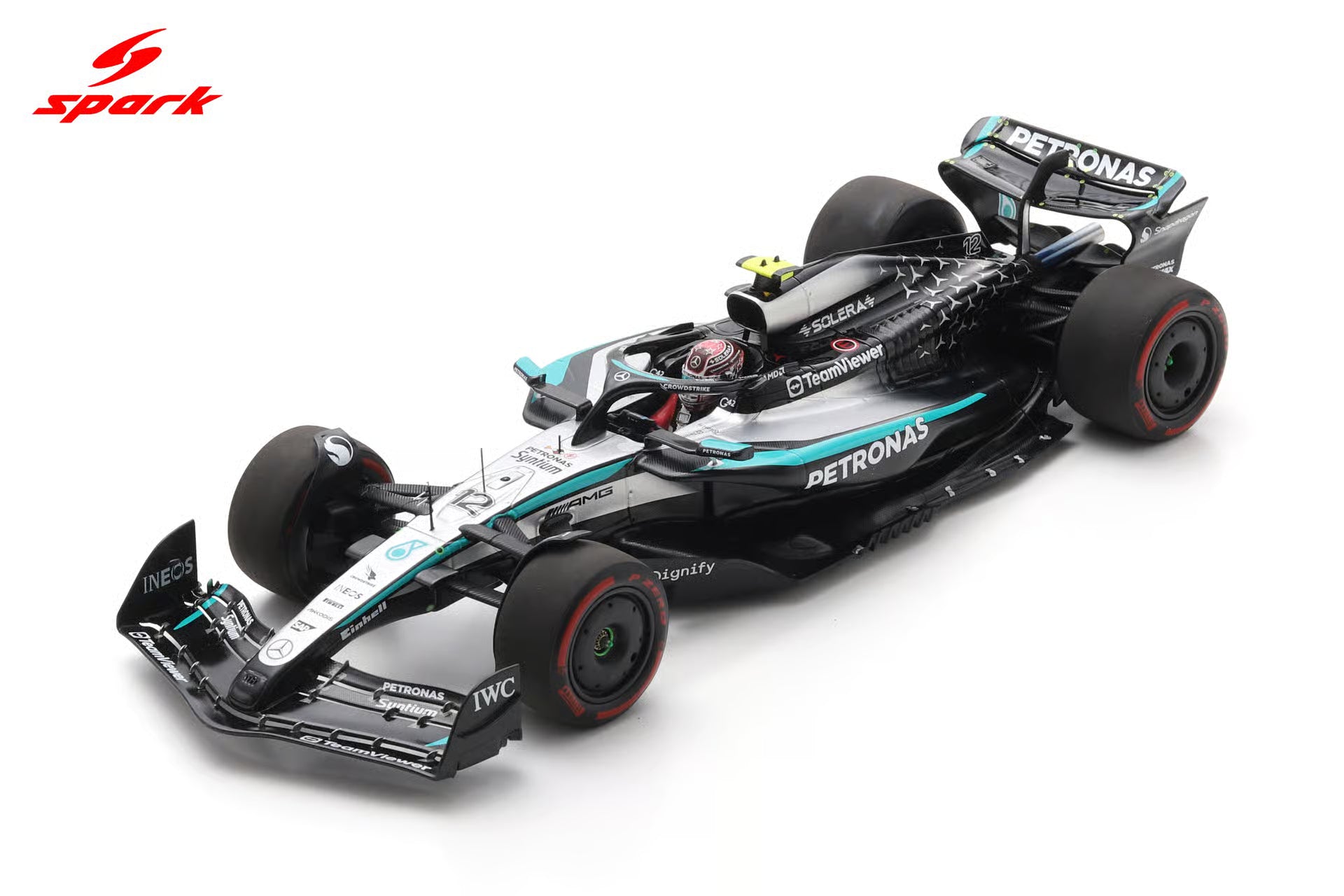 Shipping Soon - Mercedes W16 No.12 Mercedes-AMG PETRONAS Formula One Team 2025 Kimi Antonelli