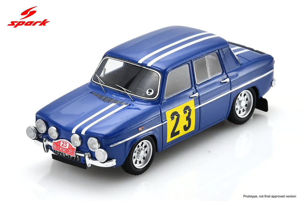 Pre-Order Renault 8 Gordini 1300 No.23 7th Monte Carlo Rally 1967 J-F. Piot - M. Karaly