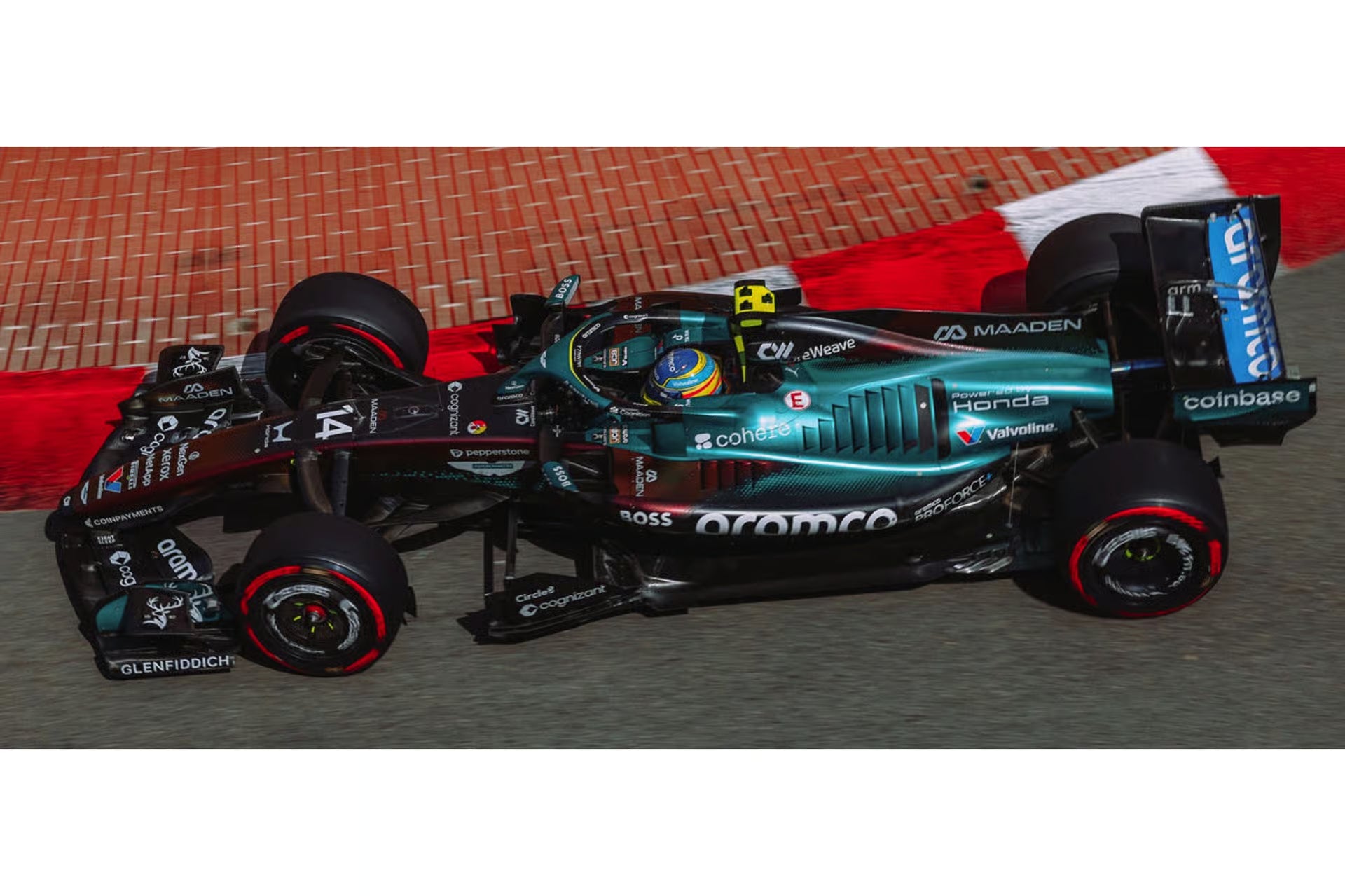 Pre-Order Aston Martin Aramco Formula One Team AMR26 No.14 Monaco GP 2026 Fernando Alonso 1:43