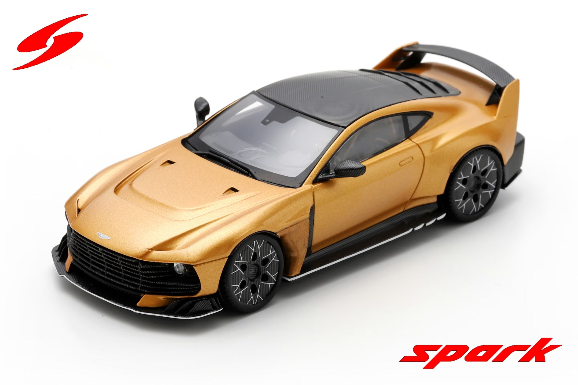 Aston Martin Vaillant Gold 1:43 Scale Model Car | Limited Edition
