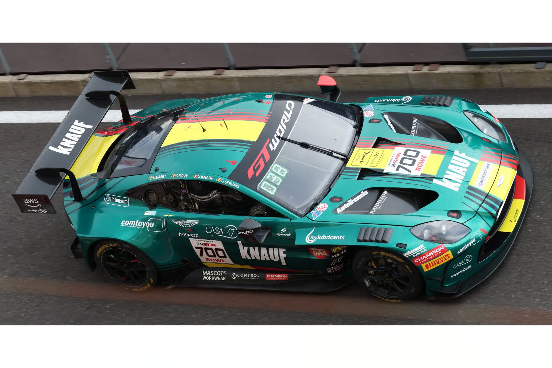 Pre-Order Aston Martin Vantage AMR GT3 EVO No.700 Comtoyou Racing 24H Spa 2026 N. Baert - X. Knauf - G. Servais - S. Bovy Limited 300