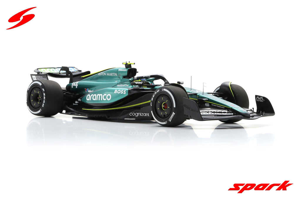 Aston Martin Aramco F1 Team AMR24 No.14 Saudi Arabian GP 2024 Fernando Alonso 1:18