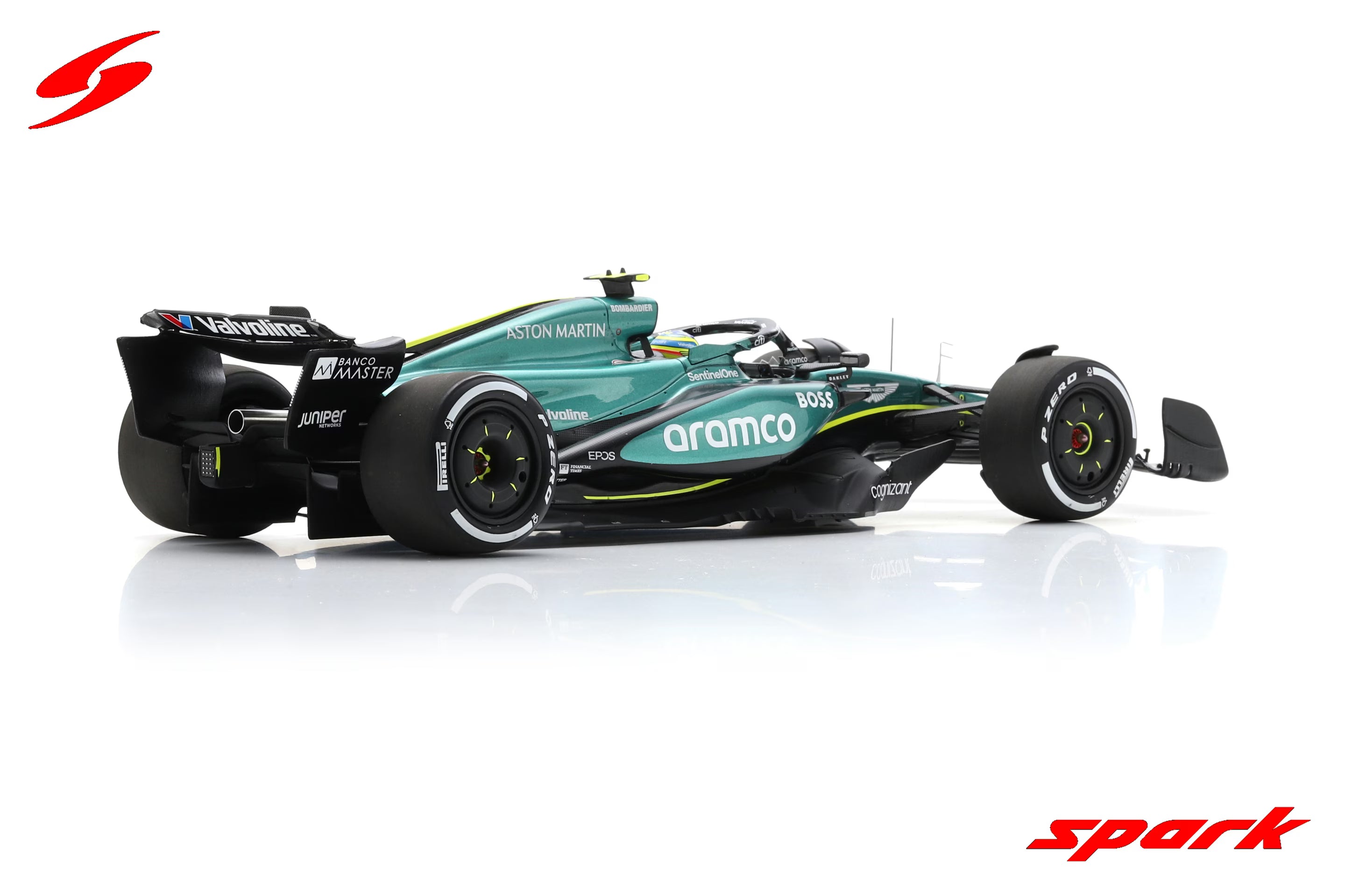 Aston Martin Aramco F1 Team AMR24 No.14 Saudi Arabian GP 2024 Fernando Alonso 1:18