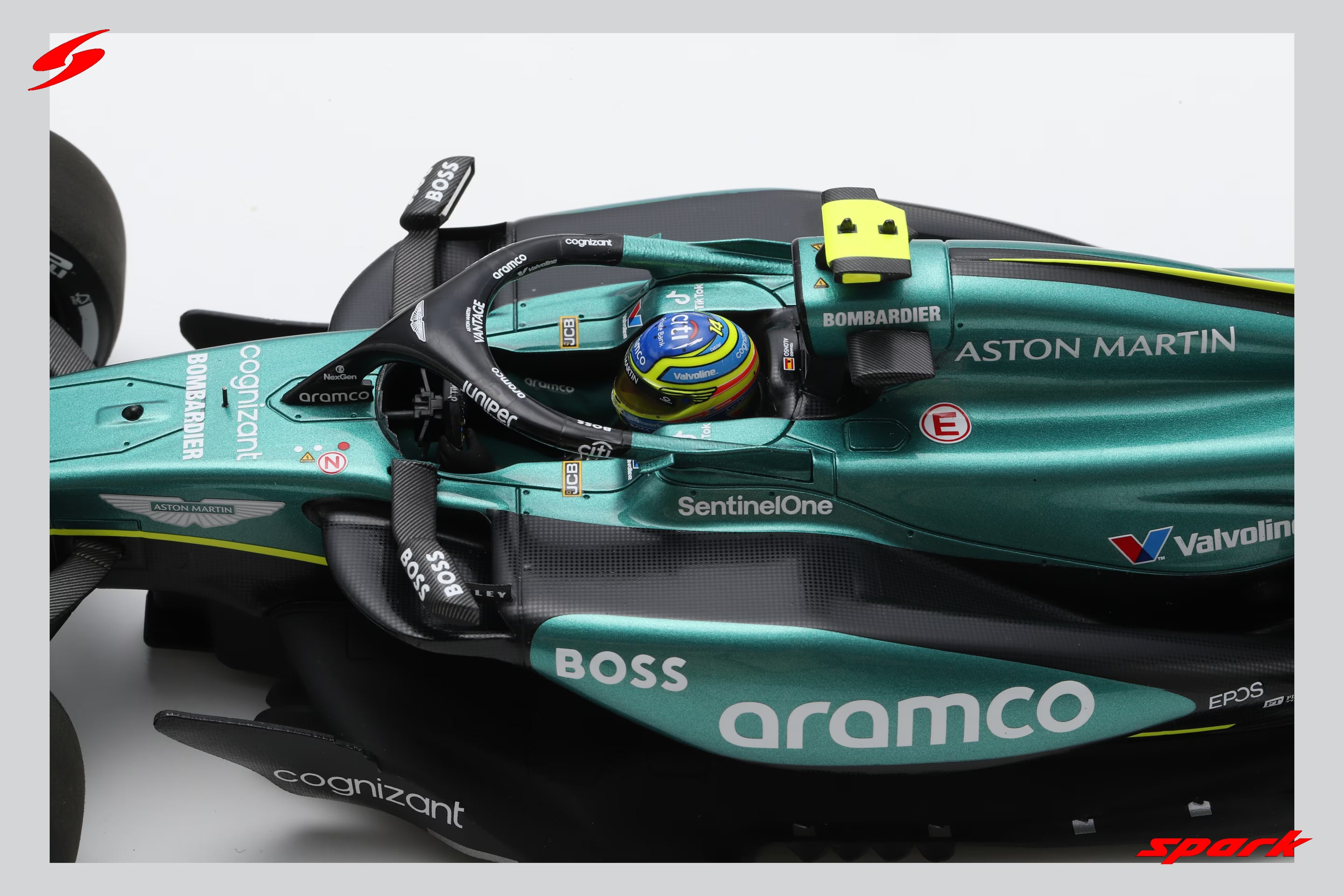Aston Martin Aramco F1 Team AMR24 No.14 Saudi Arabian GP 2024 Fernando Alonso 1:18