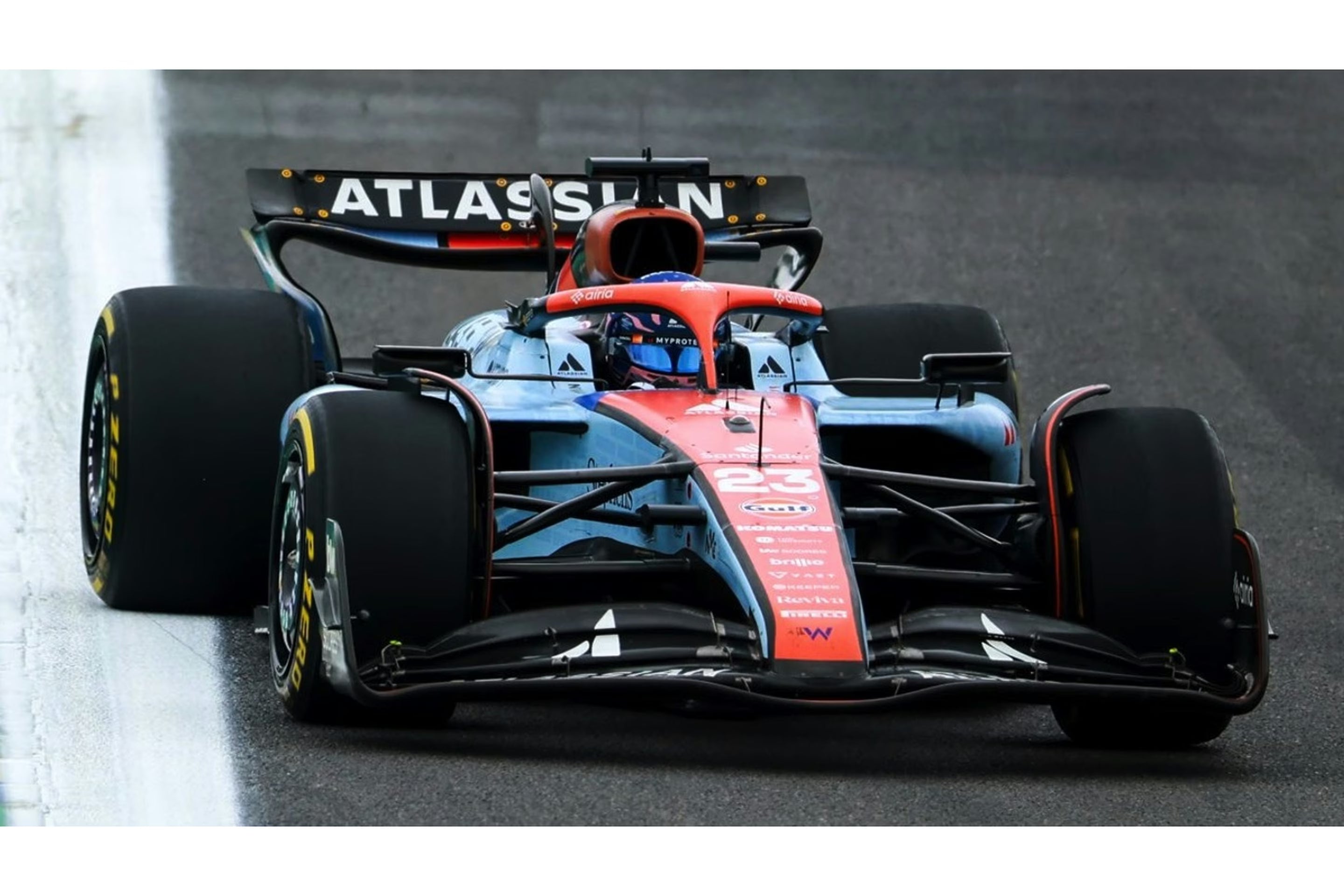 Atlassian Williams F1 Team FW47 No.23 Brazilian GP 2025 Alex Albon 1:43