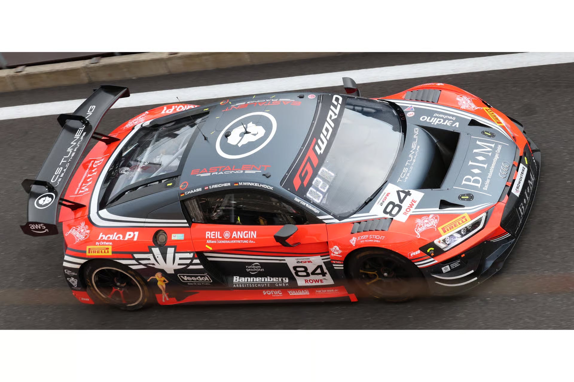 Pre-Order Audi R8 LMS GT3 EVO II No.84 Eastalent Racing 24H Spa 2026 C. Haase - S. Reicher - M. Winkelhock Limited 300