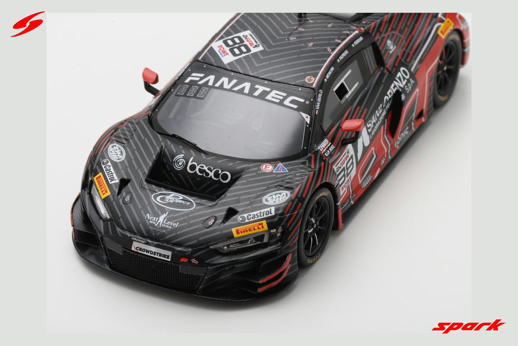 Audi R8 LMS GT3 EVO II No.88 Tresor Attempto Racing 24H Spa 2024 L. Moncini – L. Patrese – L. Ferrari – G. van Berlo Limited 300  1:43