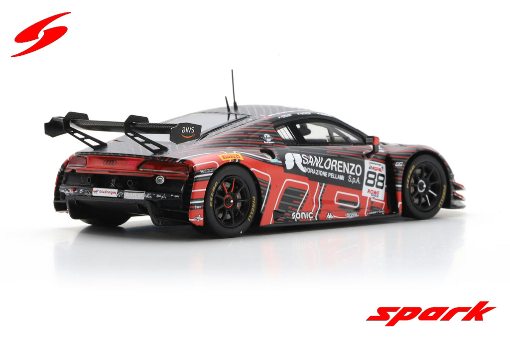 Audi R8 LMS GT3 EVO II No.88 Tresor Attempto Racing 24H Spa 2024 L. Moncini – L. Patrese – L. Ferrari – G. van Berlo Limited 300  1:43