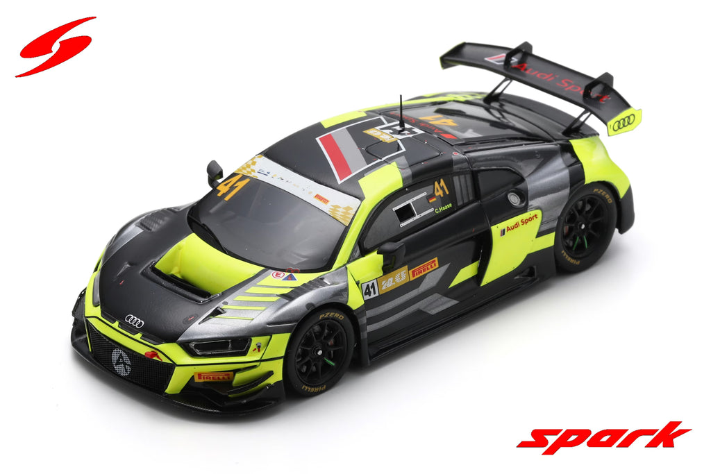Audi R8 LMS GT3 No.41 Audi Sport Asia Team Absolute 7th FIA GT World Cup Macau 2023 Christopher Haase Limited 300 1:43