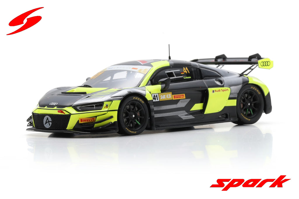 Audi R8 LMS GT3 No.41 Audi Sport Asia Team Absolute 7th FIA GT World Cup Macau 2023 Christopher Haase Limited 300 1:43